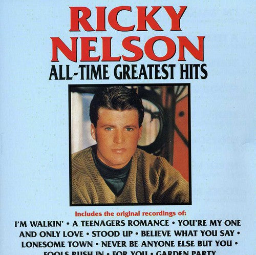 the album cover for Ricky Nelson - Greatest Hits