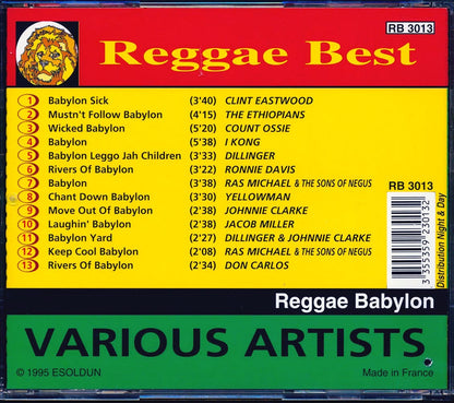 Jacob Miller, Don Carlos, Johnny Clarke, Ras Michael, I Kong, Etc. - Reggae Babylon (marked/ltd stock) Music CD