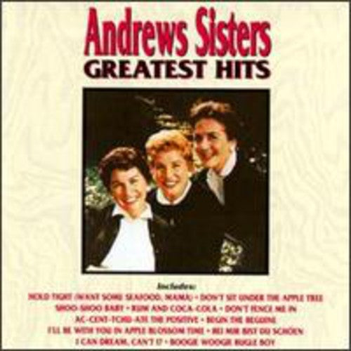 Andrews Sisters - Greatest Hits - Music CD