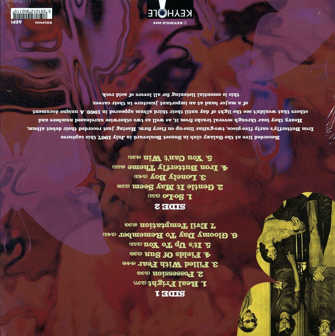 Iron Butterfly - Live At The Galaxy, LA, July 1967 (180g) Vinyl Record