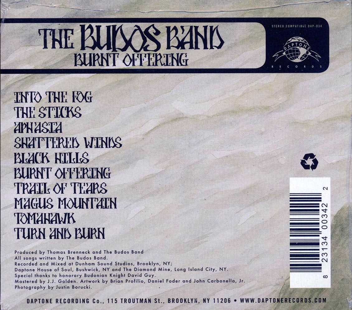 The Budos Band - Burnt Offering Music CD