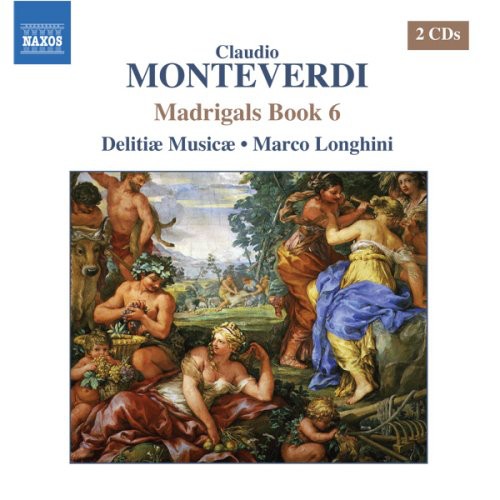 the album cover for Marco Longhini - Madrigals Book 6