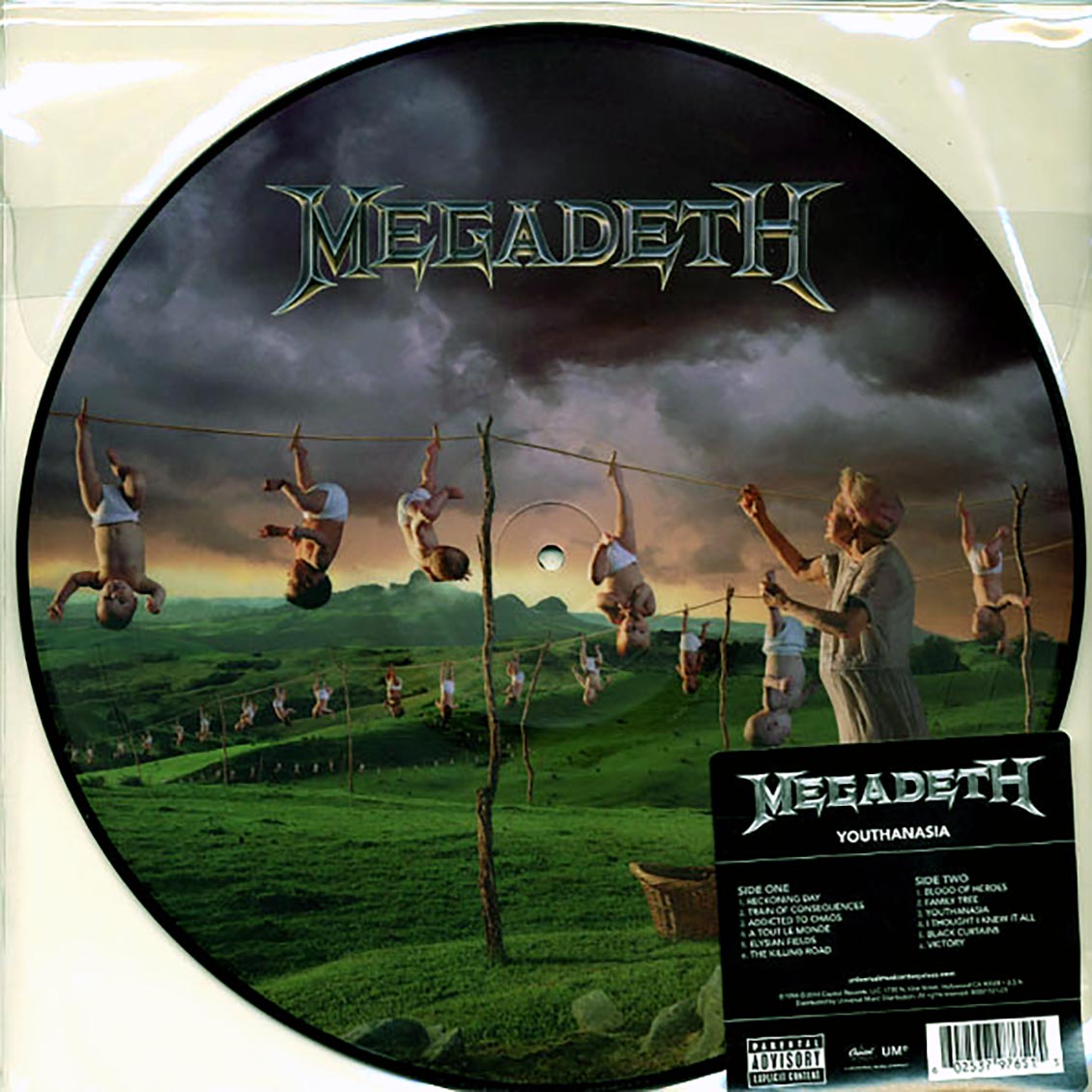 Megadeth - Youthanasia (picture disc) Vinyl Record