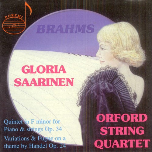 Brahms / Saarinen / Orford String Quartet - Quintet In F Minor - Music CD
