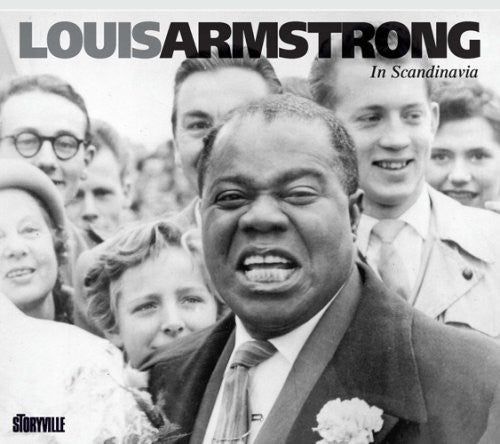 the album cover for Louis Armstrong - In Scandinavia