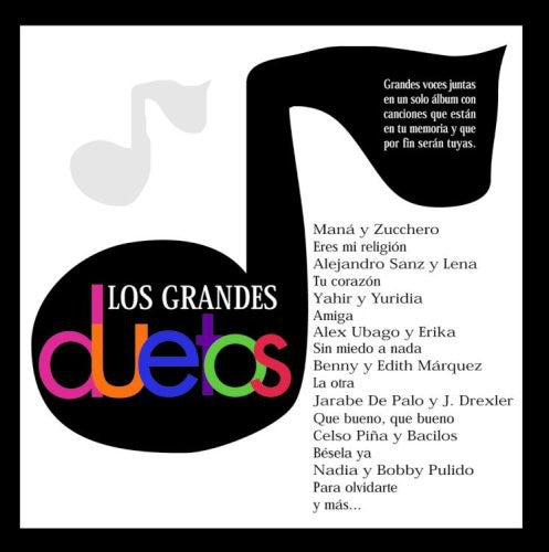 the album cover for Los Grandes Duetos - Los Grandes Duetos