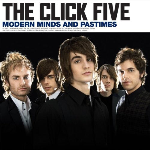 the album cover for Click Five - Modern Minds and Pastimes