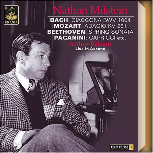 Bach / Ries / Mozart / Milstein / Balsam - Ciaccona From Partita 2 - Music CD