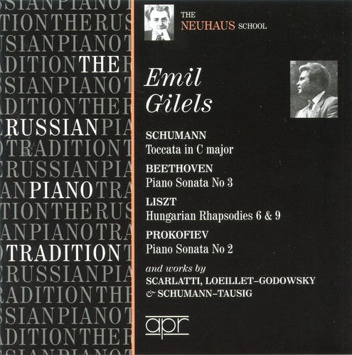 Gilels,emil - Russian Piano Tradition - Music CD