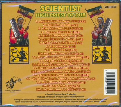 Scientist - High Priest Of Dub (With 10 Bonus Tracks) (20 tracks) Music CD