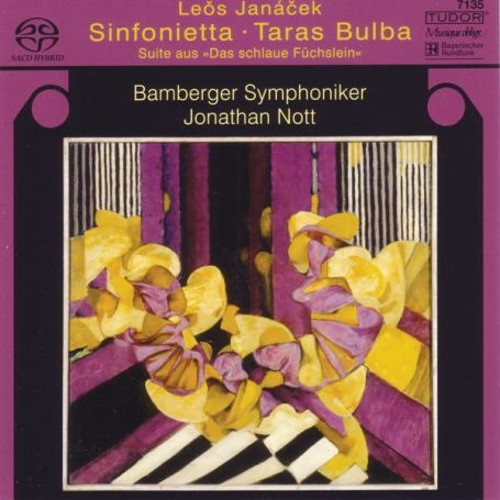 the album cover for L. JANACEK - Sinfonietta / Taras Bulba