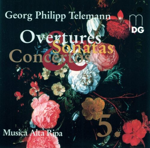 Telemann / Music Alta Ripa - Overtures Sonatas - Music CD