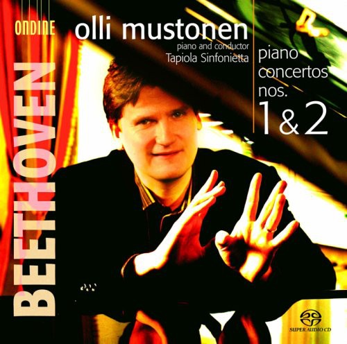 the album cover for Olli Mustonen - Piano Concertos 1 & 2