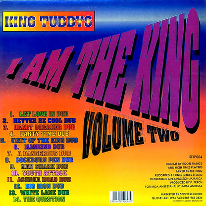 King Tubby - I Am The King Part 2 Vinyl Record