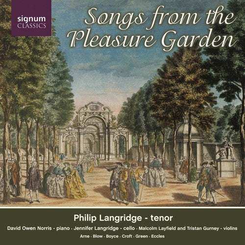 Boyce / Croft / Eccles / Langridge / Norris - Songs From Pleasure Garden - Music CD