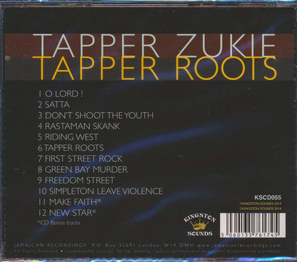 Tappa Zukie - Tapper Roots Music CD