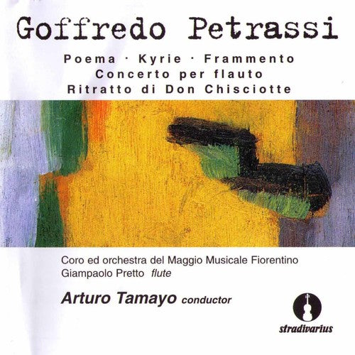 the album cover for Arturo Tamayo - Petrassi: Chamber Music