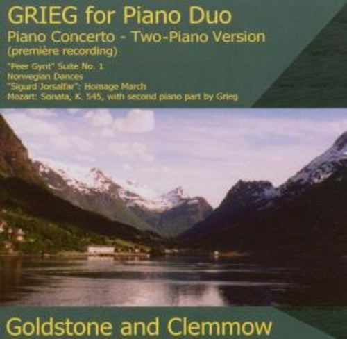Grieg / Goldstone & Clemmow - Music For Piano Duo - Music CD