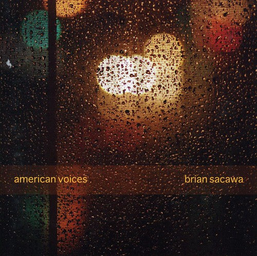 the album cover for Brian Sacaw - American Voices