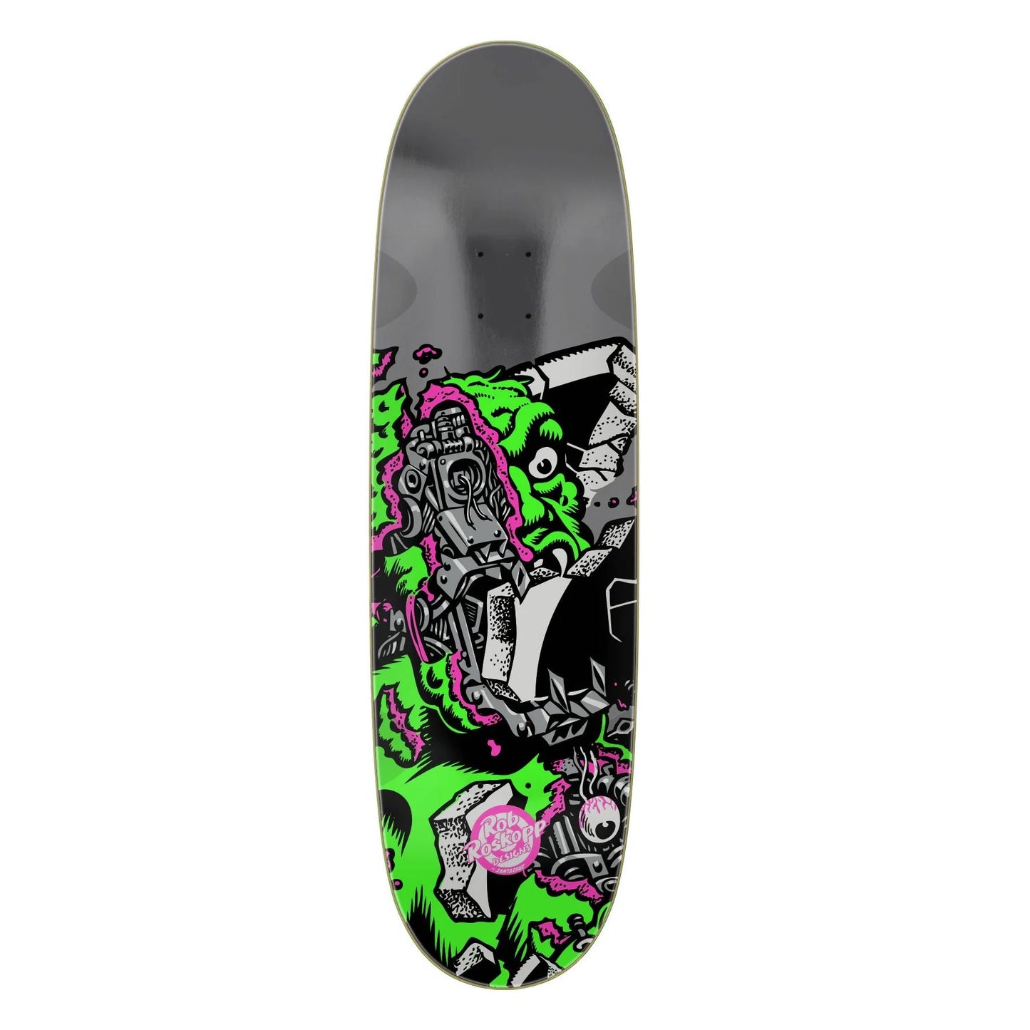Santa Cruz Roskopp Macro VX Egg Skateboard Deck - 9.0ƒ??