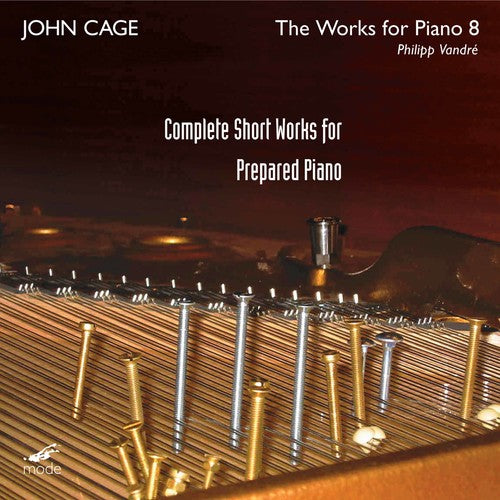 the album cover for Philipp VandrÃ© - Complete Short Works for Prepared Piano