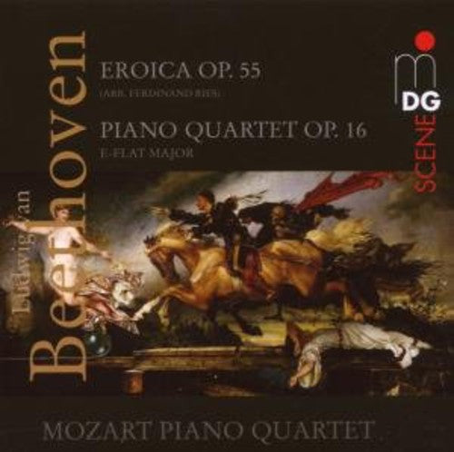 Beethoven / Mozart Piano Quartet - Symphony 3 / Eroica Op 55 / Piano Quartet Op 16 - Music CD