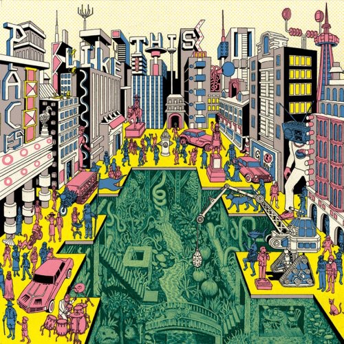 the album cover for Architecture In Helsinki - Places Like This [Digipak]