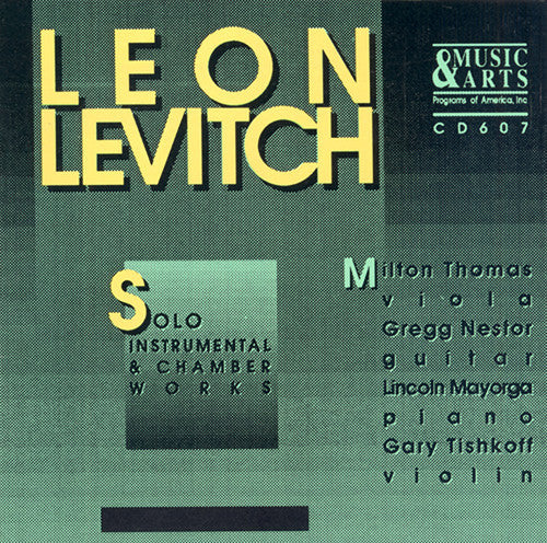 Levitch,leon - Chamber Works - Music CD