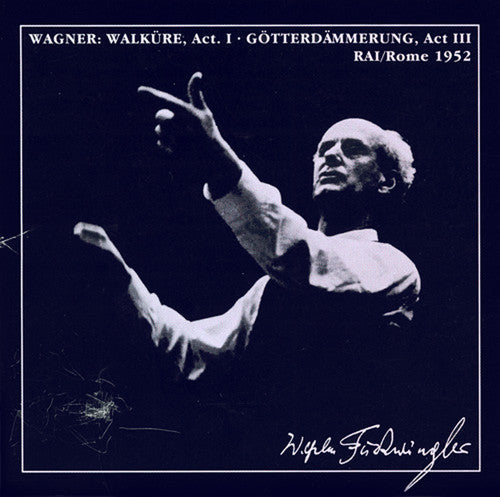 Wagner / Furtwangler / Flagstad / Rome Radio Sym - Die Walkure Act I / Gotterdammerung Act Iii - Music CD