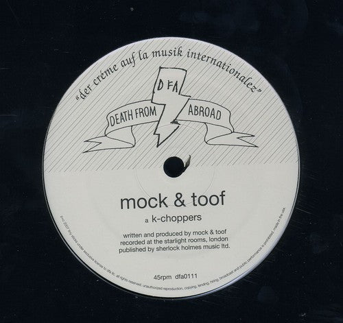 Mock & Toof - K-Choppers Vinyl Record