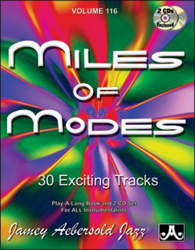 the album cover for Jamey Aebersold - Miles of Modes