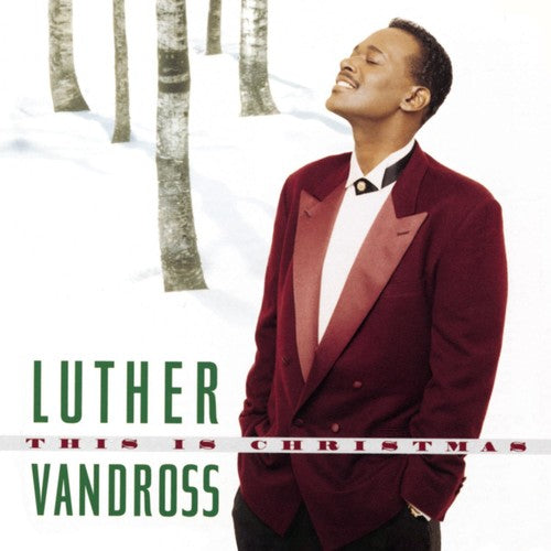 the album cover for Luther Vandross - This Is Christmas