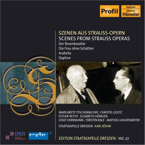 Strauss / Skd / Bohm - Opera Scenes - Music CD
