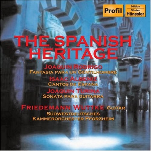 the album cover for Sebastian Tewinkel - Spanish Heritage