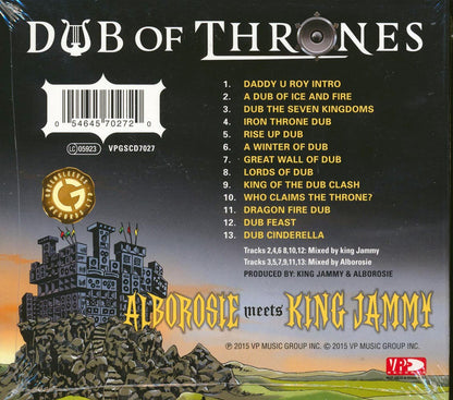 Alborosie, King Jammy - Dub Of Thrones: Alborosie Meets King Jammy Music CD