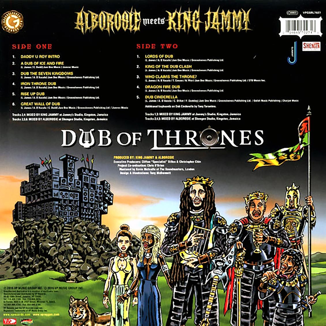Alborosie, King Jammy - Dub Of Thrones: Alborosie Meets King Jammy Vinyl Record