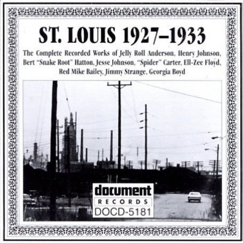 the album cover for Various Artists - 1927-33