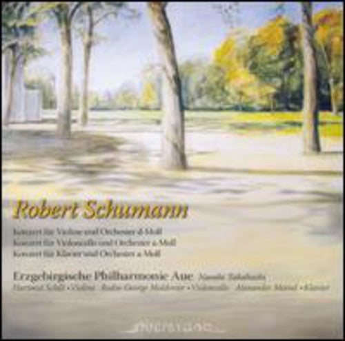 Schumann / Schill / Moldovan / Meinel - Violin Concerto / Cello Concerto / Piana Concerto - Music CD