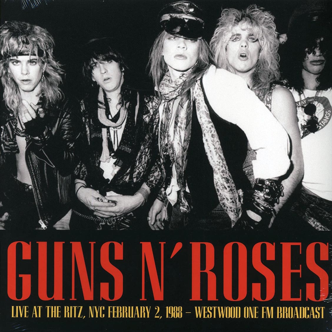 Guns N' Roses Live At The Ritz, NYC, February 2, 1988: Westwood One FM Broadcast ltd. 500 copies made Vinyl Record