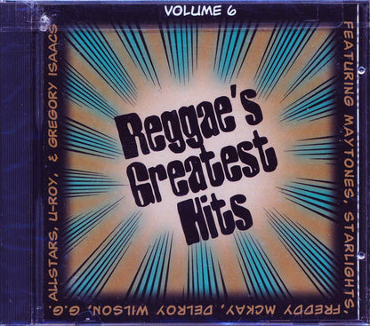 Maytones, KC White, Freddie McKay, Delroy Wilson, U Roy, Etc. - Reggae's Greatest Hits 6 Music CD