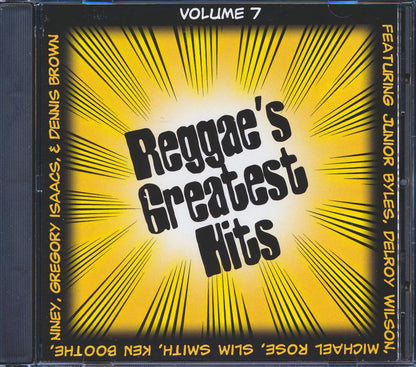Jr. Byles, Flabba Holt, Bongo Herman, Gregory Isaacs, Etc. - Reggae's Greatest Hits 7 (marked/ltd stock) Music CD