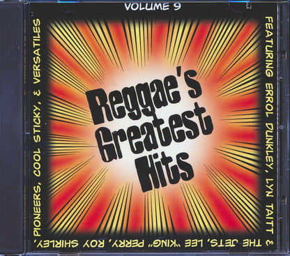 Lynn Taitt, The Pioneers, Lee Perry, Errol Dunkley, Etc. - Reggae's Greatest Hits 9 (marked/ltd stock) Music CD