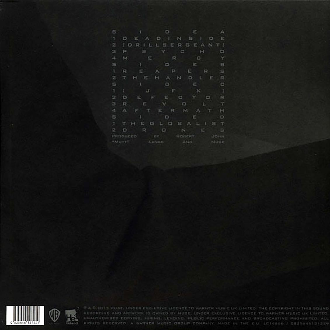Muse - Drones (2xLP) (incl. mp3) (180g) Vinyl Record