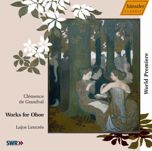 the album cover for Lajos LencsÃ©s - Works for Oboe
