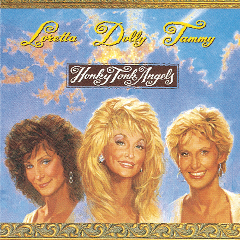 the album cover for Parton/Wynette/Lynn - Honky Tonk Angels