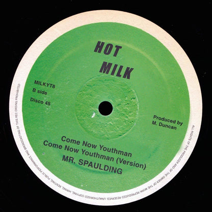 Mr. Spaulding - Skank In The Dance; Roots Radics - Version  /  Mr. Spaulding - Come Now Youthman; Roots Radics - Version (rhythm: "Trodding Through The Jungle") 12" Vinyl Record