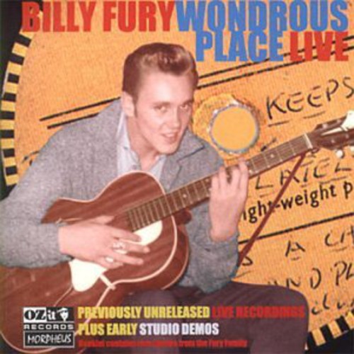 Fury,billy - Wonderous Place: Live - Music CD