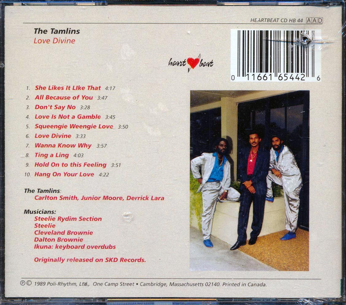 Tamlins - Love Divine Music CD