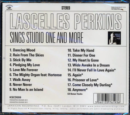 Lascelles Perkins - Sings Studio One And More Music CD