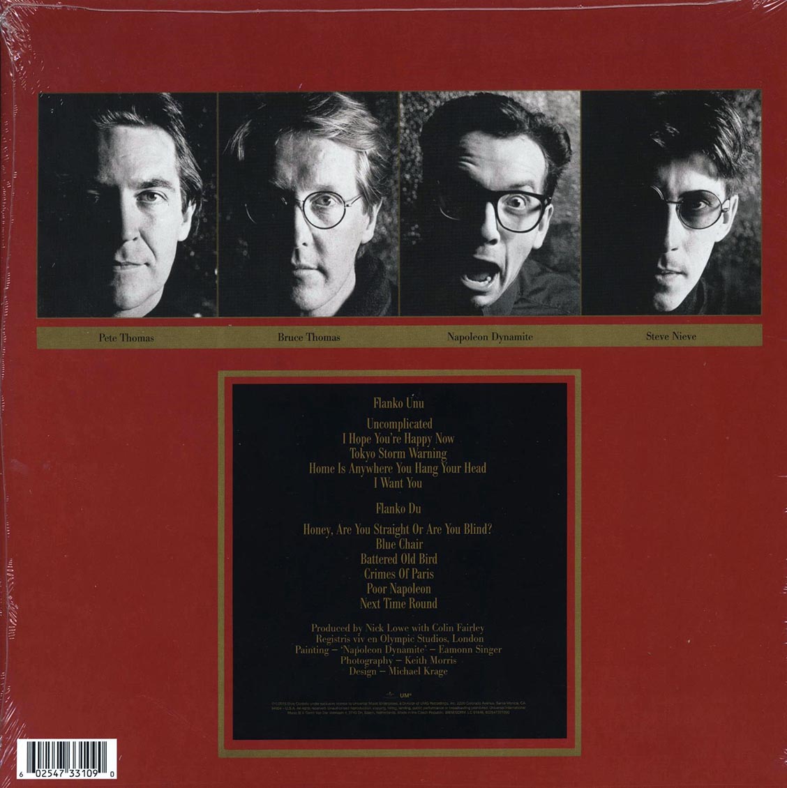 Elvis Costello & The Attractions - Blood & Chocolate (180g) Vinyl Record